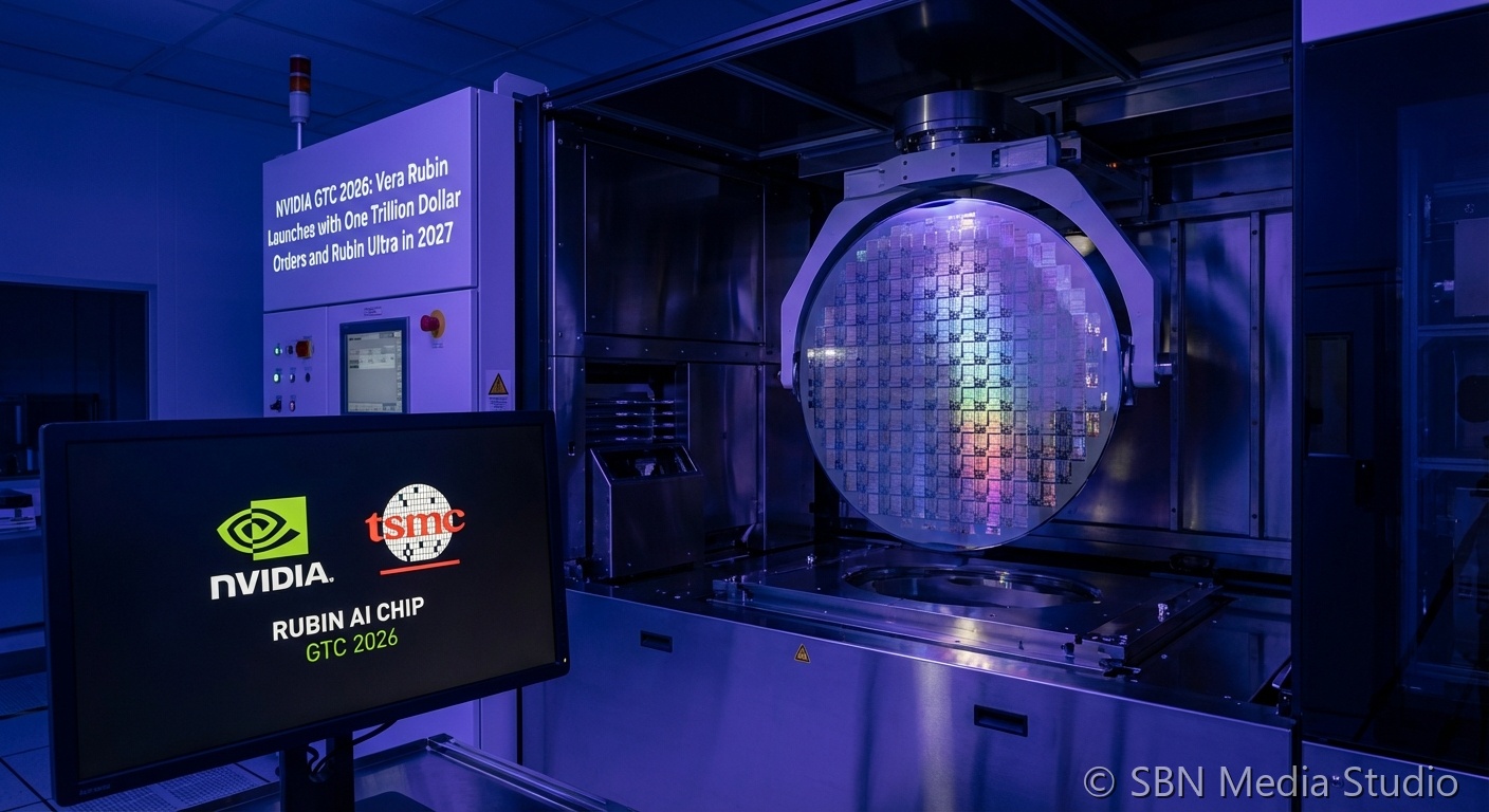 NVIDIA Vera Rubin GPU rack architecture showing the next-generation AI accelerator platform with liquid cooling and NVLink interconnects